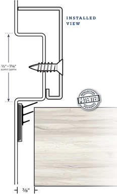 NGP GapGuard GAP90N Excessive Perimeter Clearance Fire Door Frame, Narrow Soffit