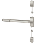 Sargent PE8710 Wide Stile, Surface Vertical Rod Exit Device, Less Bottom Rod, Exit Only