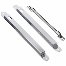 Securitron EPT Electrical Power Transfer, Standard Swing, Satin Stainless Steel
