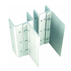 Securitron Flex Mount Gate Lock Bracket Kit for Swing Gate, Zinc Plated