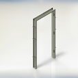 Baron Masonry Single Hollow Metal Frame, Welded