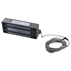 Securitron M62 Magnalock, 1200lb Holding Force, Satin Stainless Steel