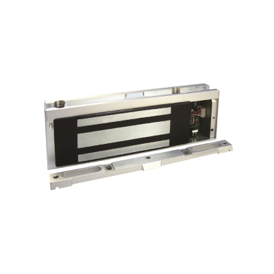 Securitron M68 Magnalock, 1200lb Holding Force, Satin Aluminum