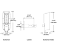 Simplex 7100 Series Pushbutton Lock