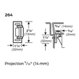 Von Duprin 2670 GUARD-X Exit Alarm Lock