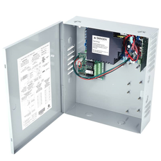 Von Duprin PS914 Power Supply, 4amp, 16amp Inrush, 2 Relay, Baked Enamel Steel Case
