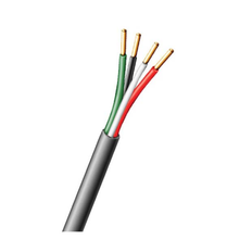 Aiphone 87180450C Non-Shielded, Low Cap Wire, 4 Conductor, 18AWG, 500'