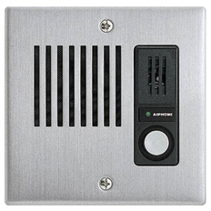 Aiphone IE-JA Door Station, Flush Mount, Stainless Steel Cover