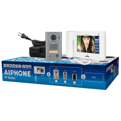 AIPHONE モニターインターフォンセット Shop Aiphone Video Intercom Kit (JP-DV, JP-4MED, PS-2440UL)