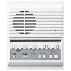 Aiphone LEF-10C Intercom Master Station, 10-Call, Semi-Flush Mount