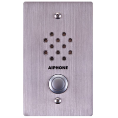 Aiphone LE-SS-1G Intercom Door Station, 1-Gang, Stainless Steel