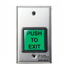 Alarm Controls TS-2, SPDT Contact, Push Button