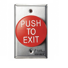 Alarm Controls TS-60, Pneumatic Time Delay, Push Button