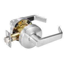 Accentra (Yale) 4600LN Series Cylindrical Lockset, Passage/Closet (F75) Function