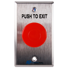 Alarm Controls ASP-14, Pneumatic Time Delay, 1-1/2 in. Push Button