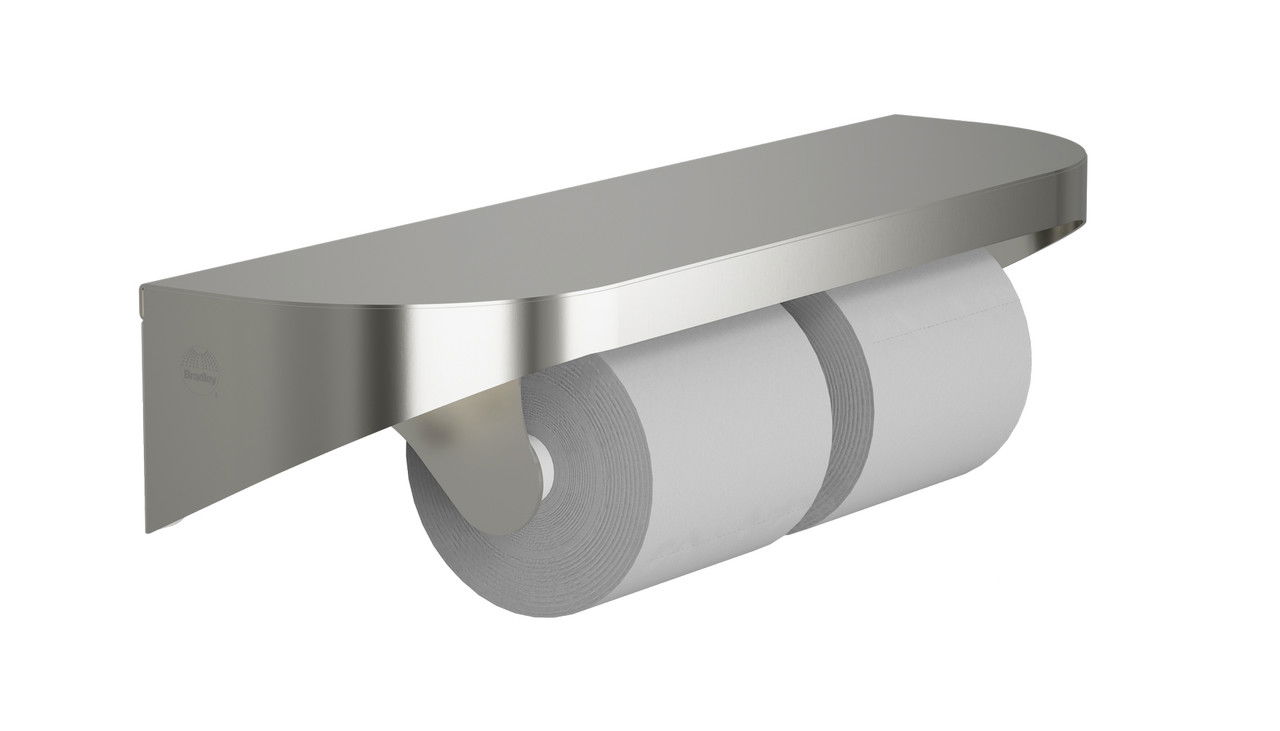 Shop Bradley Elvari 5B2 Toilet Paper Dispenser with Shelf