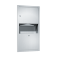ASI Traditional 10-0469 Paper Towel Dispenser and Waste Receptacle