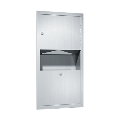 ASI Traditional 10-0469 Paper Towel Dispenser and Waste Receptacle