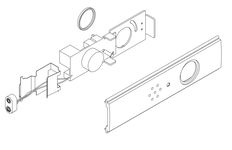 Falcon Exit Alarm Kit for 24/25 Series Exit Device