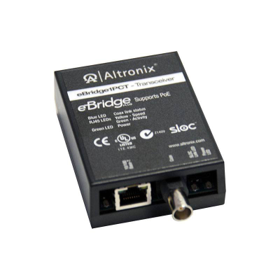 Altronix EBRIDGE1PCT EoC Single Port Transceiver (requires compatible receiver)