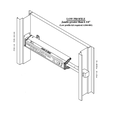 Arm-A-Dor A104 Low Profile Installation Kit