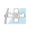 Arrow RL Sreries Cylindrical Lockset, Entrance Function