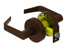 Hager 2500 Series Cylindrical Lock, Passage Function