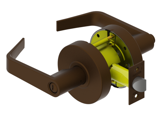 Hager 2500 Series Cylindrical Lock, Privacy Function