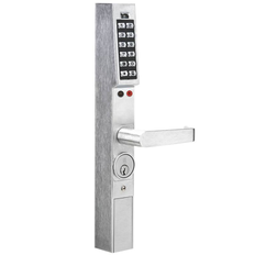 Alarm Lock Trilogy DL1300 Narrow Stile Exit Device Trim, 2000 Users