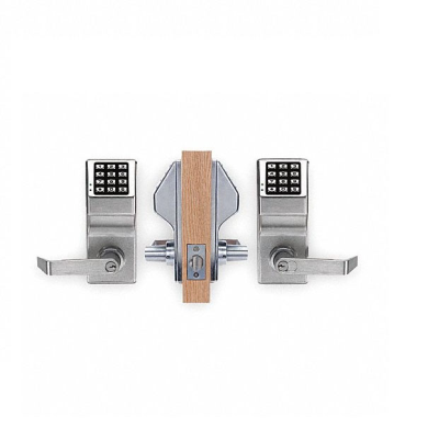 Alarm Lock Trilogy DL5200 Double Sided Electronic Keyless Access Cylindrical Lock, 100 Users