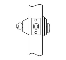 Corbin Russwin DL2217/DL3217 Single Cylinder Classroom Deadlock Corbin Russwin DL2217/DL3217 Single Cylinder Classroom Deadlock