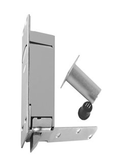 ABH 1866 Self-Latching Top Bolt and Bottom Fire Bolt, Wood Door Application ABH 1866 Self-Latching Top Bolt and Bottom Fire Bolt, Wood Door Application
