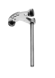 McKinney Hinge Pin Door Stop, Satin Chrome