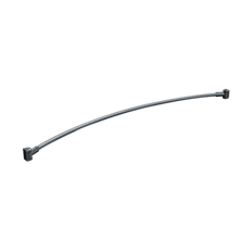ASI 10-1201 Curved Shower Curtain Rod - 1" Stainless Steel Tube