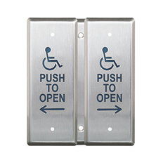 Hager 8200 Series, Vestibule, Push Actuator