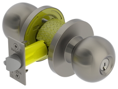 Hager 3500 Series Cylindrical Lock, Classroom Function - Knob Hager 3500 Series Cylindrical Lock, Classroom Function - Knob