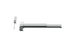 Hager 4500 Surface Vertical Rod, Less Bottom Rod, Exit Device