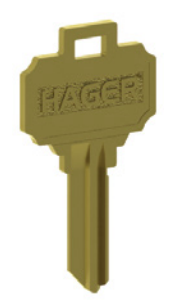 Hager 3955 Schlage C Keyblank Hager 3955 Schlage C Keyblank