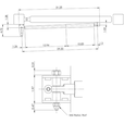 Lockey TB600 Hydraulic Gate Closer, 44-72" Gate
