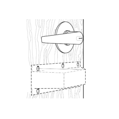 Keedex K-12S Protect-A-Lock, Satin Stainless Steel