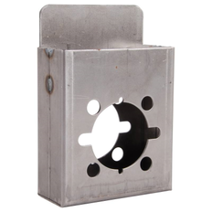 Keedex K-BXRHO Weldable Gate Box, Single Cylindrical, Aluminum