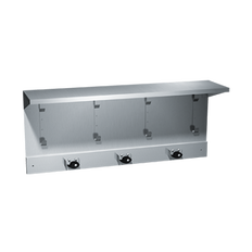 ASI 10-1308 Utility Shelf, Hook Strip and Mop Holder