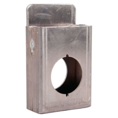 Keedex K-BXSGL234 Weldable Gate Box, Single Cylindrical, Aluminum