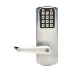 Dormakaba's E-Plex E2010 Electronic Exit Device Trim, 100 Access Codes, 1,000 Audit Events