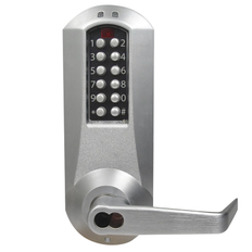 Dormakaba's E-Plex E5060 Electronic Mortise Lock, 100 Access Codes, 3,000 Audit Events
