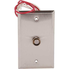 Dortronics 5221 Pushbutton, Pneumatic Time Delay, Satin Stainless Steel