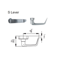 Detex BN Exit Device Trim for V40 and V50 Series Exit Devices