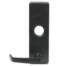Detex ECL-620 Outside Lever Trim for ECL-600, Less Cylinder, Black