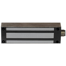 BEA 10GL1200R Electromagnetic Sliding Gate Lock, Fail Safe, Clear Anodized Satin Aluminum