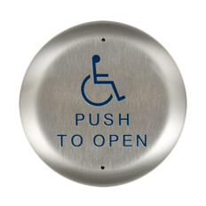 BEA 10PBR Push Plate, Stainless Steel